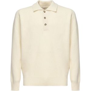 Eleventy, Heren, Truien, Beige, Maat: 2XL Wol,