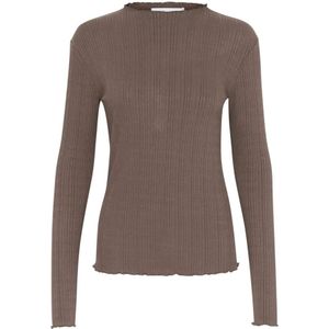 Karen by Simonsen, Dames, Tops, Grijs, Maat: L