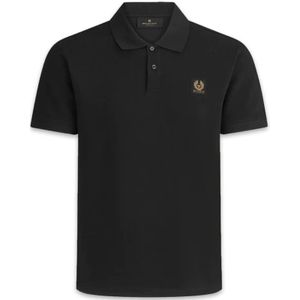 Belstaff, Heren, Tops, Zwart, Maat: L Katoen,