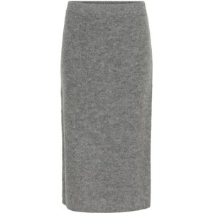 Part Two, Dames, Rokken, Grijs, Maat: M Leer,