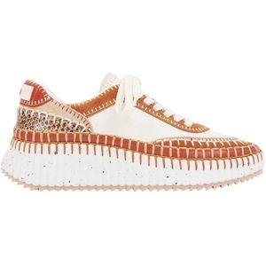 Chloé, Dames, Schoenen, Veelkleurig, Maat: 38 EU Leer,