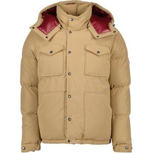 Moncler - Fornas Down Jacket - Herenjas - Beige - Katoen