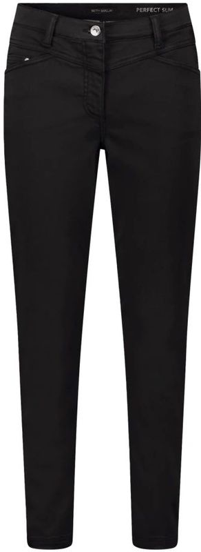Betty Barclay - Slim Fit Casual Broek - Zwart - Dames - 7/8