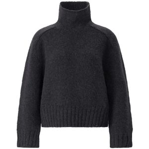 Loulou Studio, Dames, Truien, Grijs, Maat: M Wol,