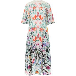 Valentino Garavani, Dames, Jurken, Veelkleurig, Maat: XS Zijde,