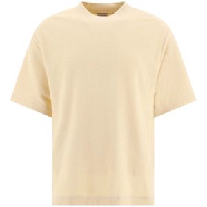 Burberry - T-shirt - Beige - Katoen