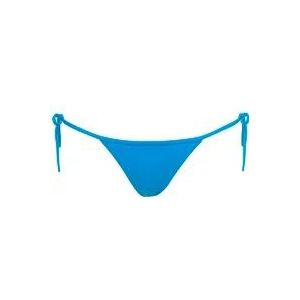 Dsquared2 Blauw Slim Fit Swim Bikini Bottom , Blue , Dames , Maat: S