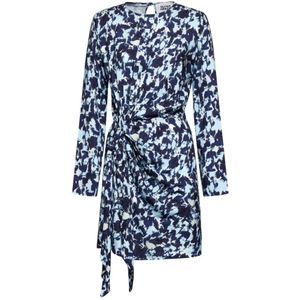 Silvian Heach, Dames, Jurken, Blauw, Maat: 2XS Zijde,