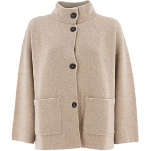 Le Tricot Perugia, Dames, Truien, Beige, Maat: M Wol,