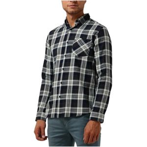 Butcher of Blue, Heren, Overhemden, Veelkleurig, Maat: 2XL Katoen,