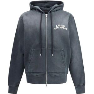 Amiri, Heren, Sweatshirts & Hoodies, Zwart, Maat: S Katoen,