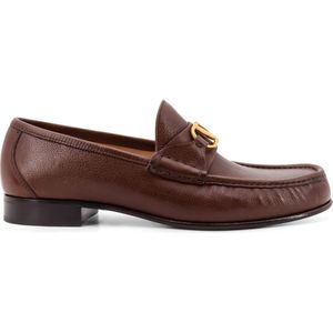 Valentino Garavani, Heren, Schoenen, Bruin, Maat: 40 EU Leer,