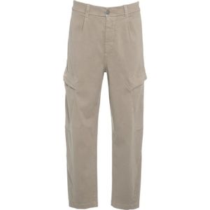Transit, Heren, Broeken, Beige, Maat: M