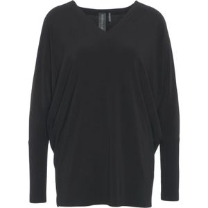 Norma Kamali, Dames, Tops, Zwart, Maat: M