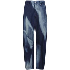 Yohji Yamamoto, Dames, Jeans, Blauw, Maat: M Denim,