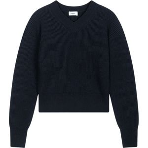 Barena Venezia, Dames, Truien, Blauw, Maat: S Wol,