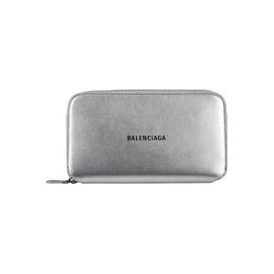 Balenciaga Wallets Cardholders , Gray , Dames , Maat: ONE Size