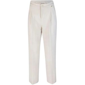 Liu Jo, Dames, Broeken, Wit, Maat: XS Poliester,