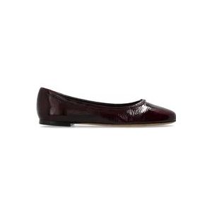 Chloé Leren Ballet Flats Marcie , Red , Dames , Maat: 37 1/2 EU