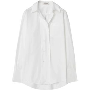 dagmar, Dames, Blouses & Shirts, Wit, Maat: S Katoen,