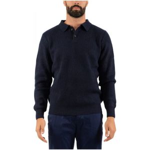 Saint Barth, Heren, Truien, Blauw, Maat: S