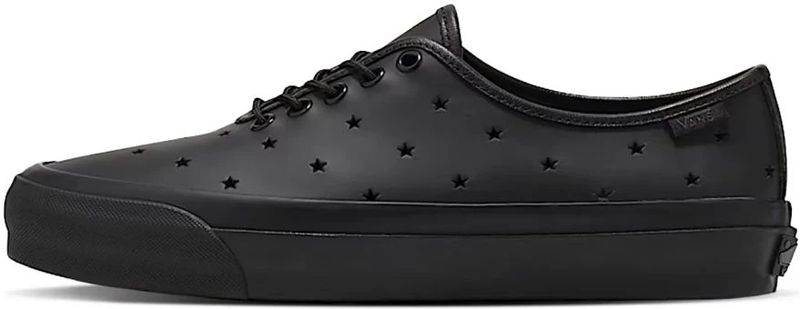 Vans - Minimalistische Leren Sneakers - Zwart - Dames