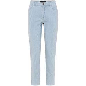 C.Ro, Dames, Broeken, Blauw, Maat: L