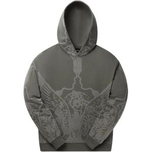Daily Paper, Heren, Sweatshirts & Hoodies, Grijs, Maat: S