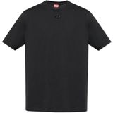 Diesel, Heren, Tops, Zwart, Maat: L Katoen,
