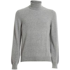 Fedeli, Heren, Truien, Grijs, Maat: 2XL Kasjmier,