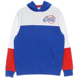 Mitchell & Ness, Heren, Sweatshirts & Hoodies, Blauw, Maat: S Fleece,