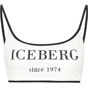 Iceberg, Dames, Badkleding, Wit, Maat: M Polyamide,