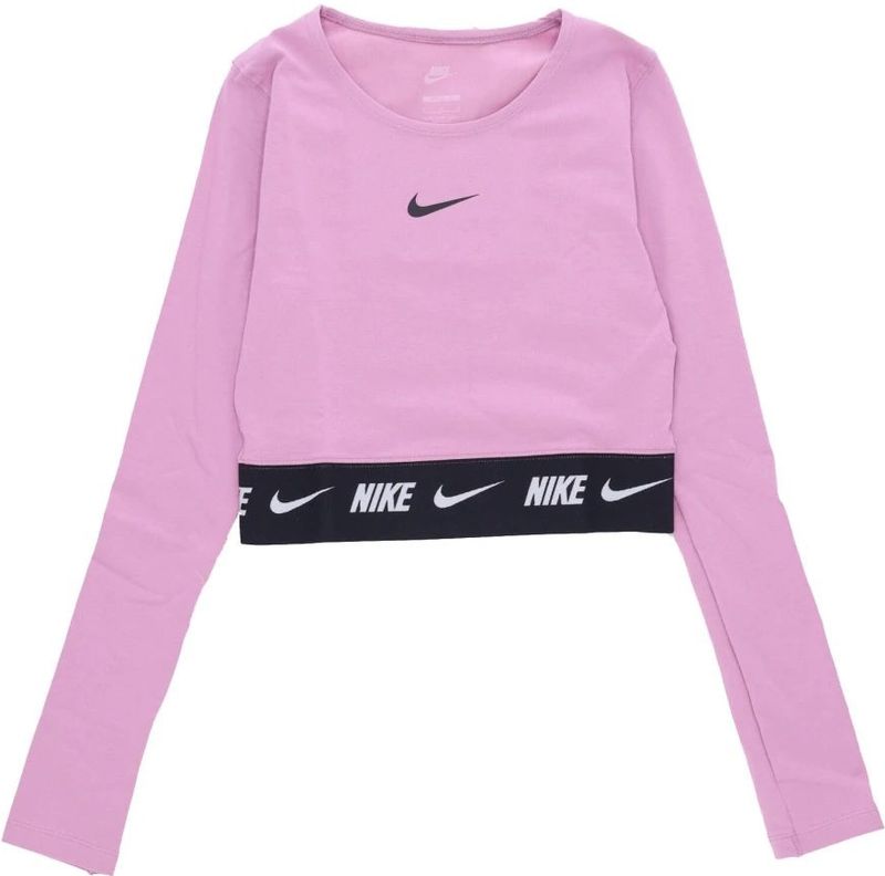 Nike Crop Tape Long-sleeve Sport-top