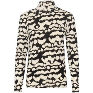 Soaked in Luxury, Dames, Tops, Veelkleurig, Maat: L Viscose,