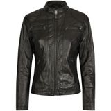 Bugatti - Klassieke Leren Jas - Zwart - Dames