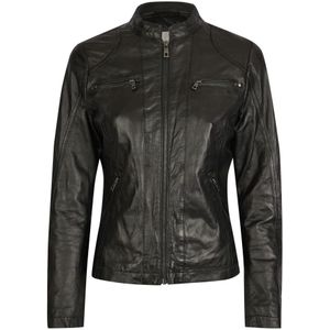 Bugatti - Klassieke Leren Jas - Zwart - Dames