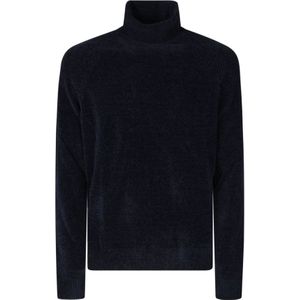 Rrd, Heren, Truien, Blauw, Maat: M Velours,