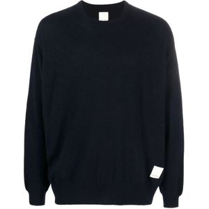 Emporio Armani, Heren, Truien, Blauw, Maat: XL Wol,