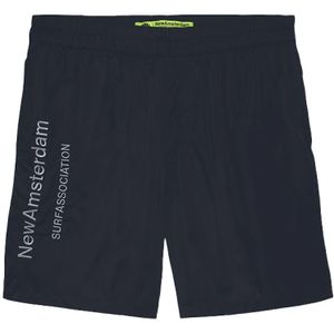 New Amsterdam Surf Association, Heren, Korte broeken, Blauw, Maat: M Poliester,