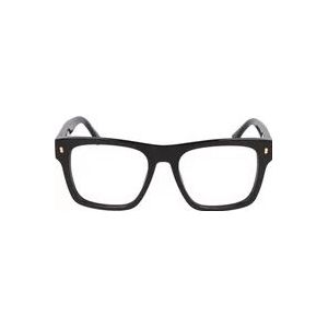 Dsquared2 Vierkante montuur bril , Black , unisex , Maat: 53 MM