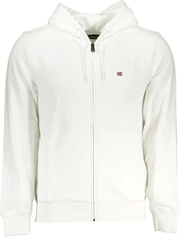 Napapijri - Hoodie - Wit - Katoen