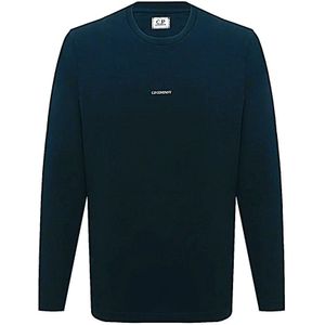 C.p. Company, Heren, Tops, Blauw, Maat: M Katoen,