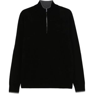 Michael Kors, Heren, Sweatshirts & Hoodies, Zwart, Maat: 2XL Wol,