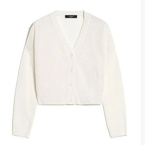 Weekend Max Mara, Dames, Truien, Wit, Maat: L Linnen,