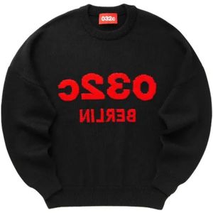 032c, Heren, Truien, Zwart, Maat: XS Wol,