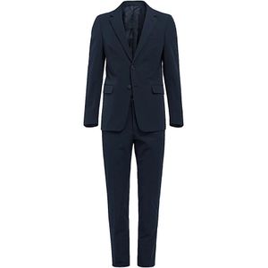 Prada, Heren, Pakken, Blauw, Maat: M Katoen,