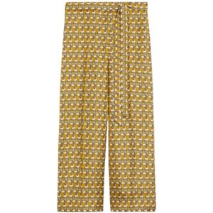 Max Mara, Dames, Broeken, Veelkleurig, Maat: S