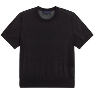 Soeur, Dames, Tops, Zwart, Maat: XS Katoen,