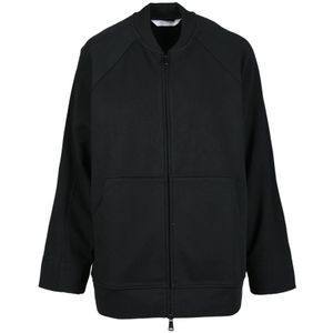 Max Mara, Dames, Sweatshirts & Hoodies, Zwart, Maat: M Katoen,