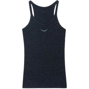 Zadig & Voltaire, Dames, Tops, Zwart, Maat: M Katoen,